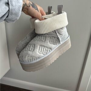 UGG Classic Mini Platform Felted Boot